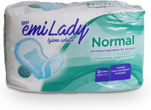 Жіночі урологічні прокладки Emi Lady Normal / Складені 3 краплі / 12 шт