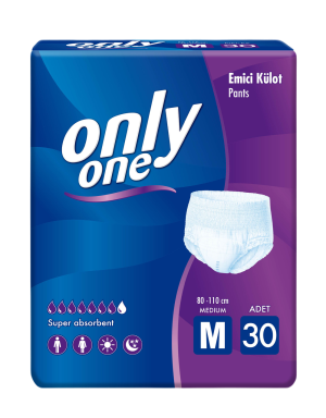 Підгузникі-трусики для взрослых Only One M 30 шт памперсы трусиками 70-110 см для активного способа жизни 40-75кг