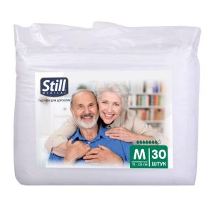 Економ підгузки для дорослих STILL Adult Diaper M 30 шт памперси з індикатором наповнення