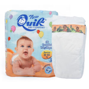 Дитячі підгузки Quik 5 Junior (11-25кг) 16 шт памперси для новонароджених одноразові